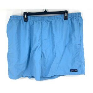 Patagonia Mens Baggies Shorts 5 Inch Inseam Lago Blue Swim Trunks Size XXL NWT